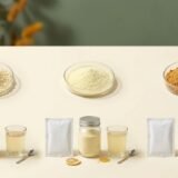 Gum arabic product samples