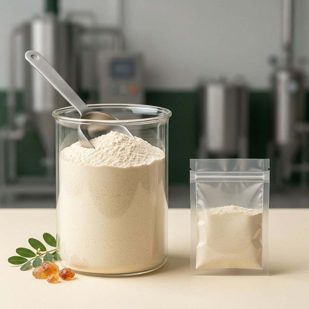 Spray-dried Hashab gum arabic powder