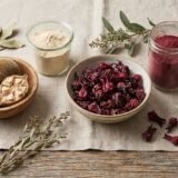 Hibiscus and baobab ingredients