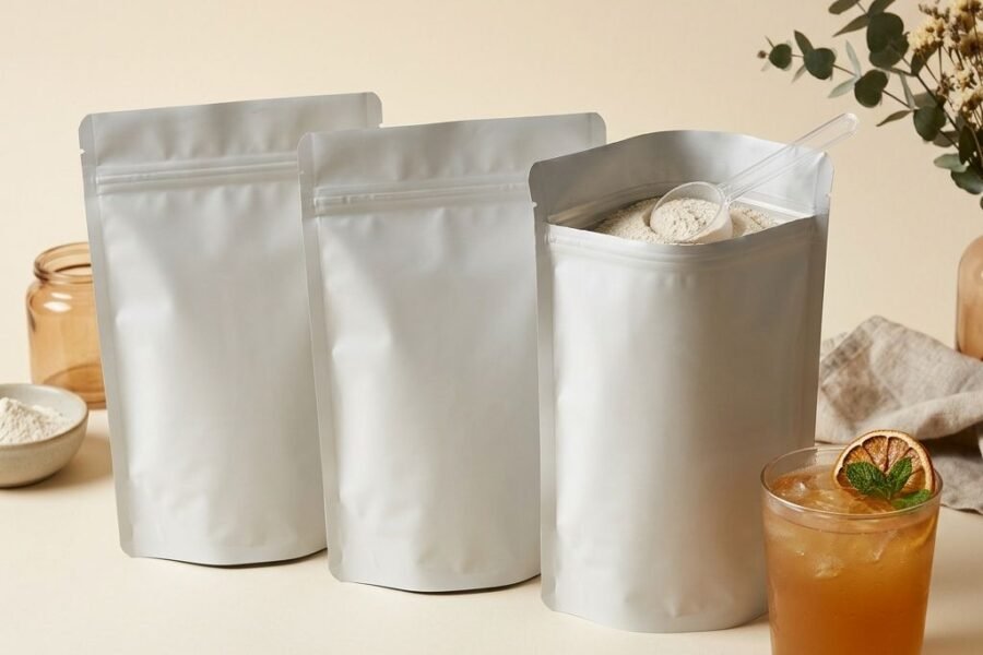 Stand-up pouches and prepared drink